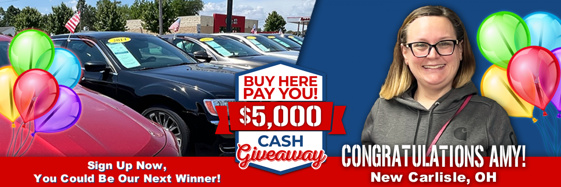 Advantage Car and Credit - Buy Here Pay You, 5000 dollar cash giveaway*