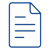 Document icon button to view or download a file